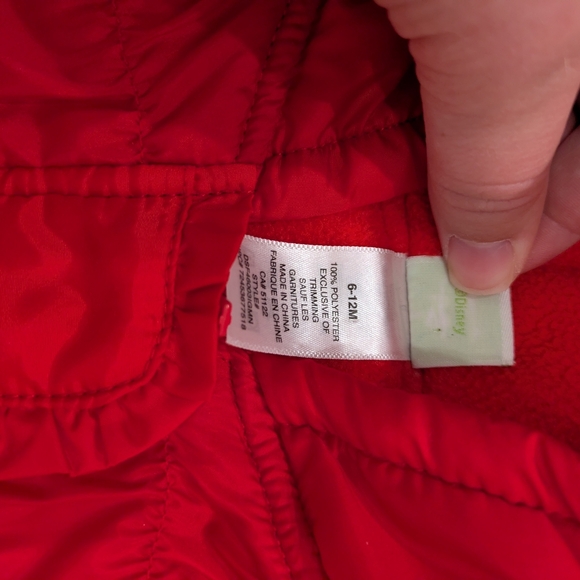 ❄️Disney Baby Minnie Mouse Kids Vest with Hood - Picture 5 of 6